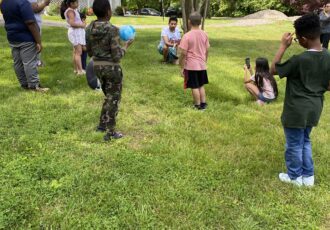 ACDC 4H Club members enjoy flying drones on their field trip